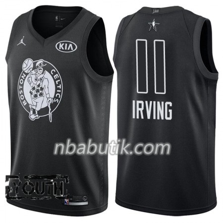 NBA Børn Trøje Boston Celtics Kyrie Irving 11 2018 All Star Jordan Brand Sort Swingman NBA Børn Trøje Boston Celtics Kyrie Irving 11 2018 All Star Jordan Brand Sort Swingman